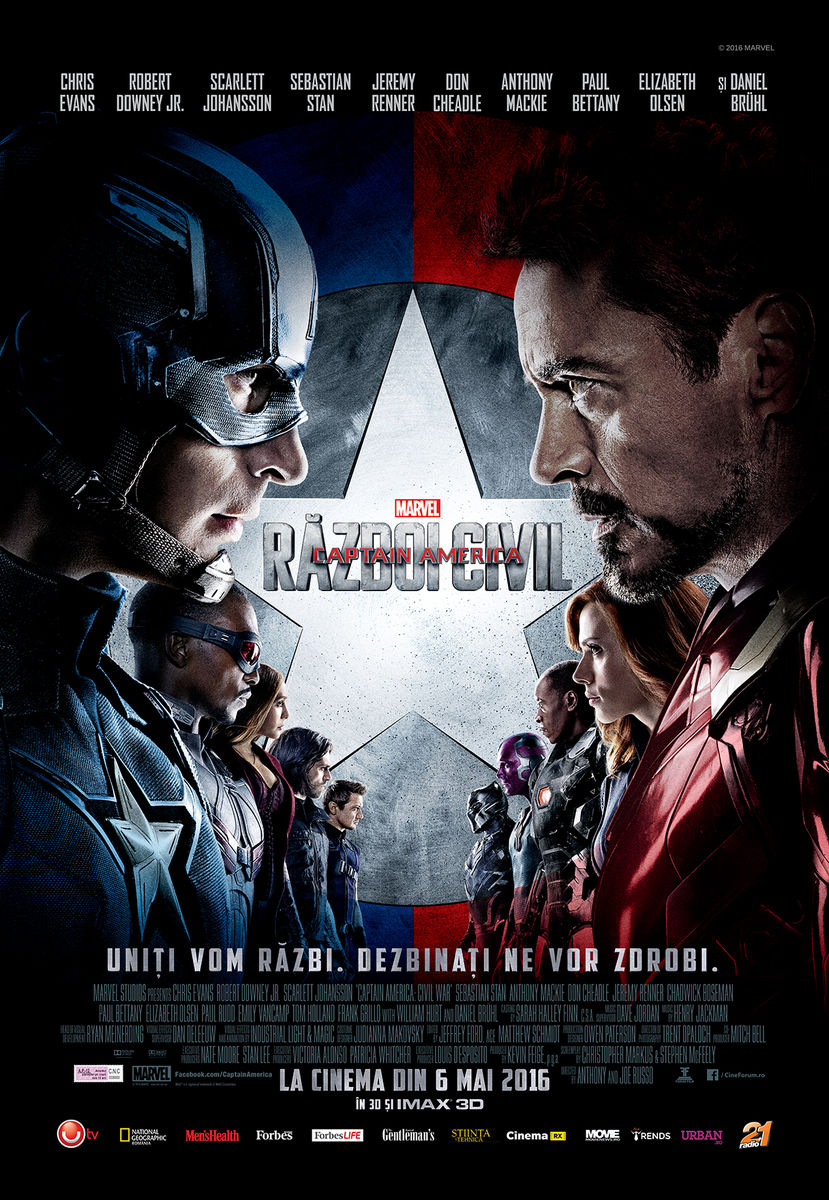 Captanul America: Razboi Civil - Civil War (2016)